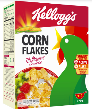 CORN FLAKES 12 X 375GM- KELLOGGS