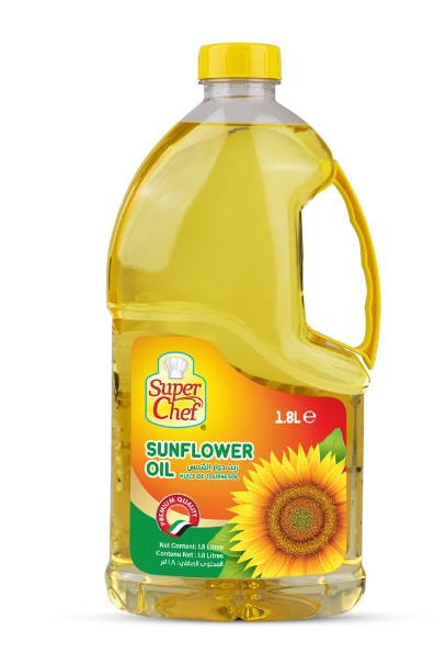 Sunflower Oil 100% Pure With Handle 6X1.8Ltr