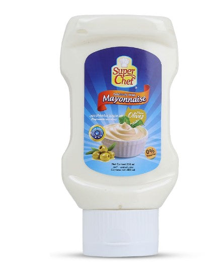 Olive Mayonnaise Top Down Squeezy Bottle 24X300ml