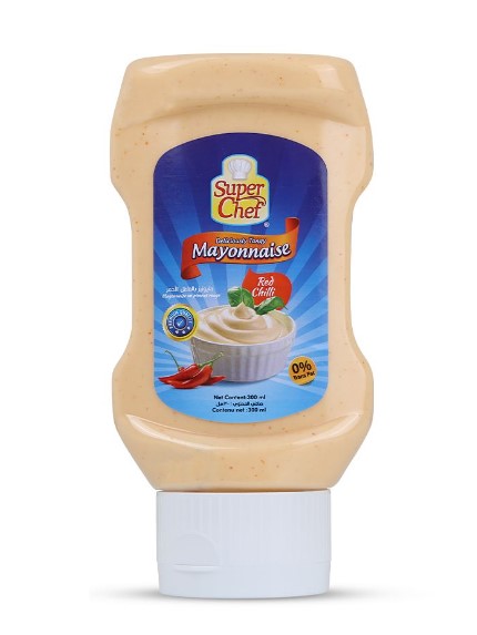 Chili Mayonnaise Top Down Squeezy Bottle 24X300ml