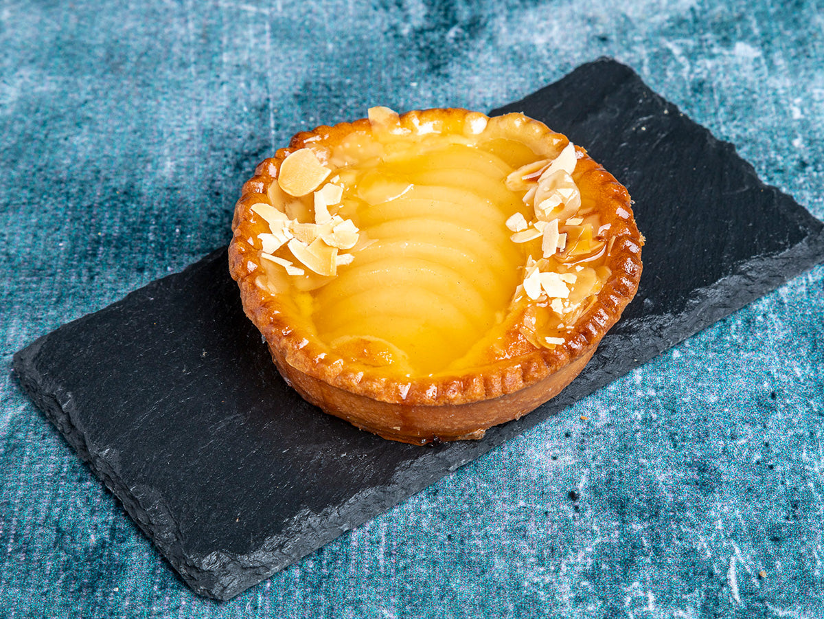 Tartelette Poire "Bourdaloue" (Pear Almond Tartlet)